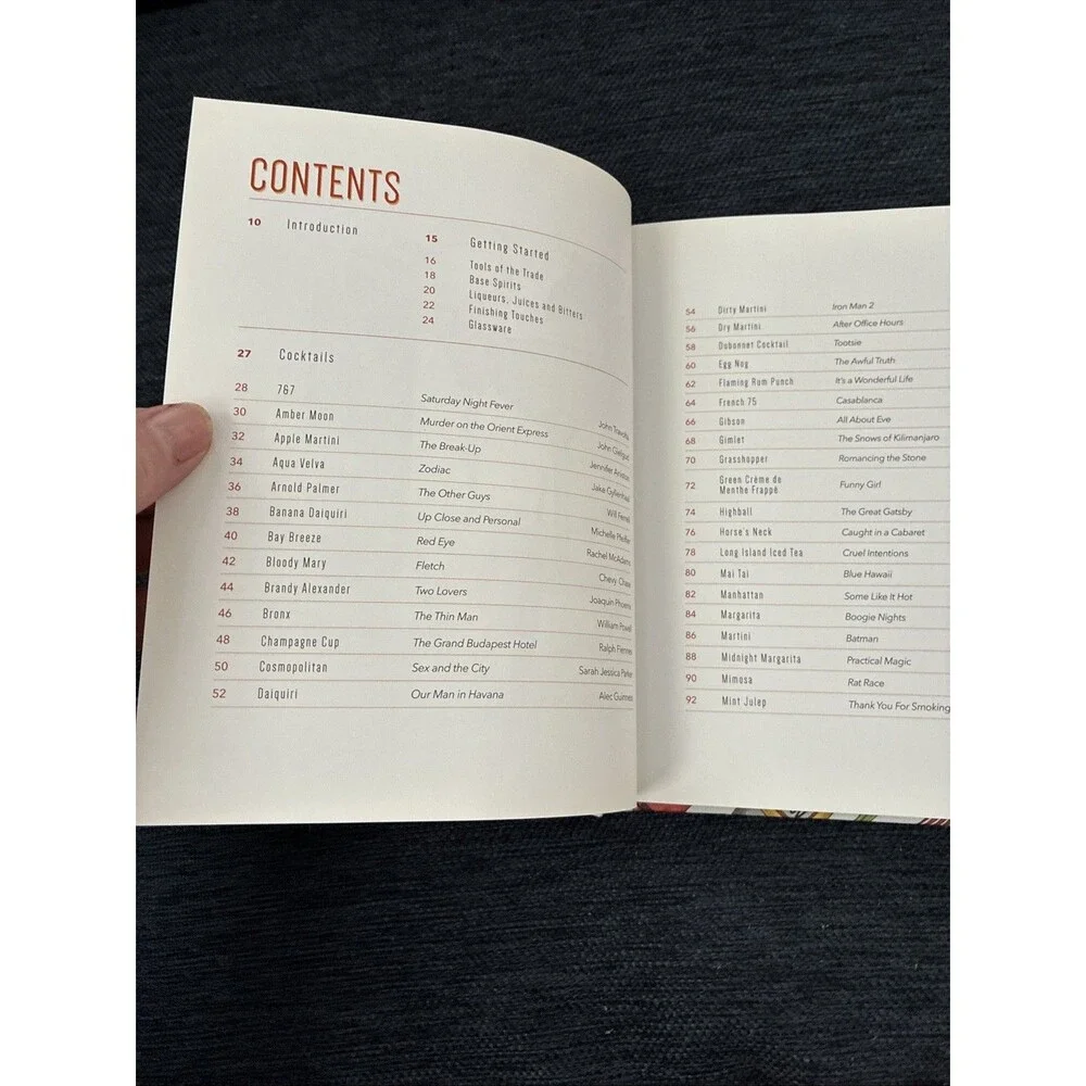 Cocktails of the Movies : An Illustrated Guide to Cinematic Mixology by Will...